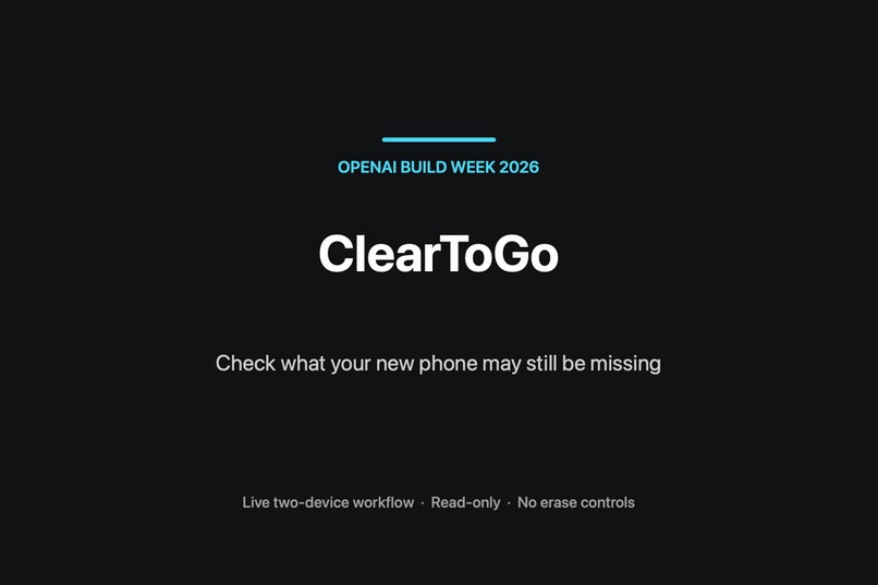 ClearToGo – screenshot 1