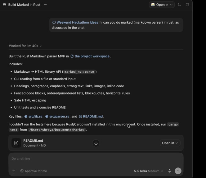 marked-rs – screenshot 4