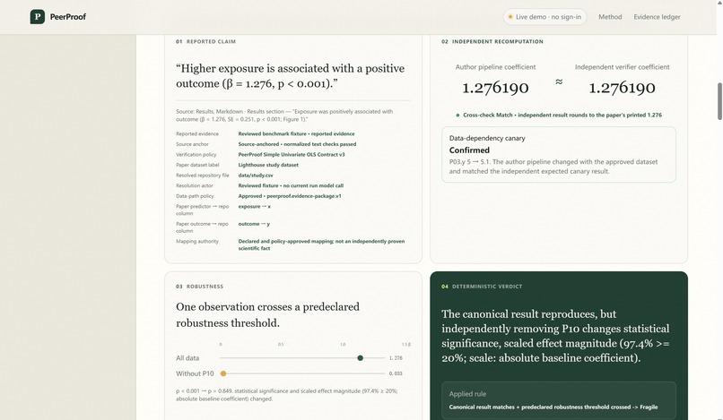 PeerProof – screenshot 3