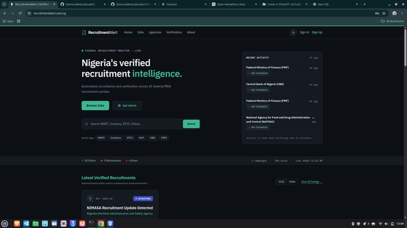 RecruitmentAlert – screenshot 14