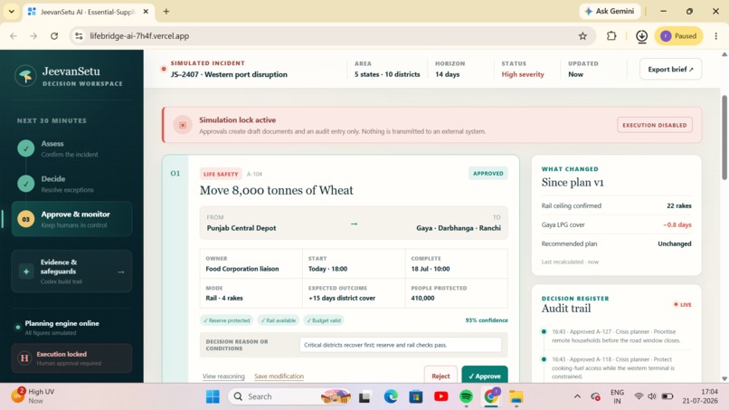 JeevanSetu AI (LifeBridge AI) – screenshot 2