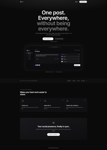 Centro – screenshot 2