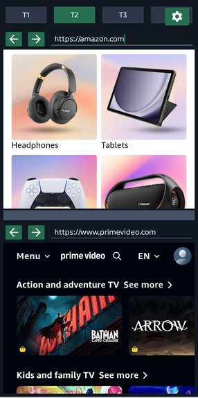 Split - Dual Browser – screenshot 5