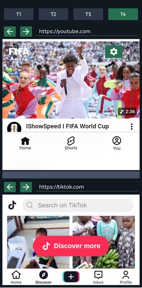 Split - Dual Browser – screenshot 7
