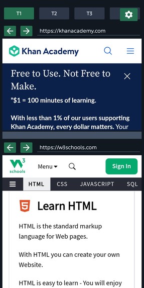 Split - Dual Browser – screenshot 8
