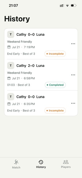 RallyRef – screenshot 1