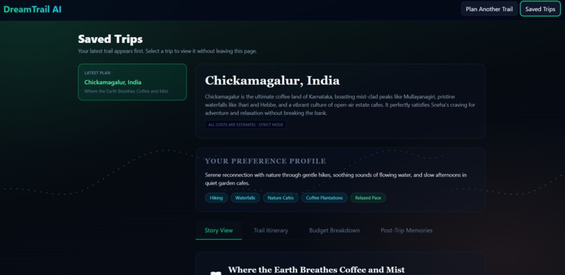 DreamTrail AI – screenshot 8