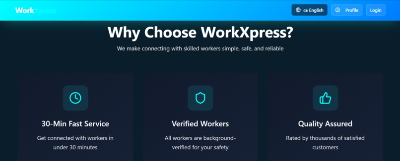 WorkXpress – Smart Daily Wage Job Platform – screenshot 2