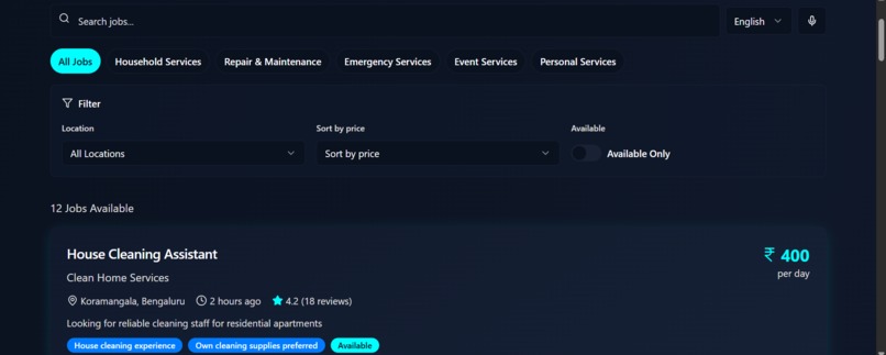 WorkXpress – Smart Daily Wage Job Platform – screenshot 3