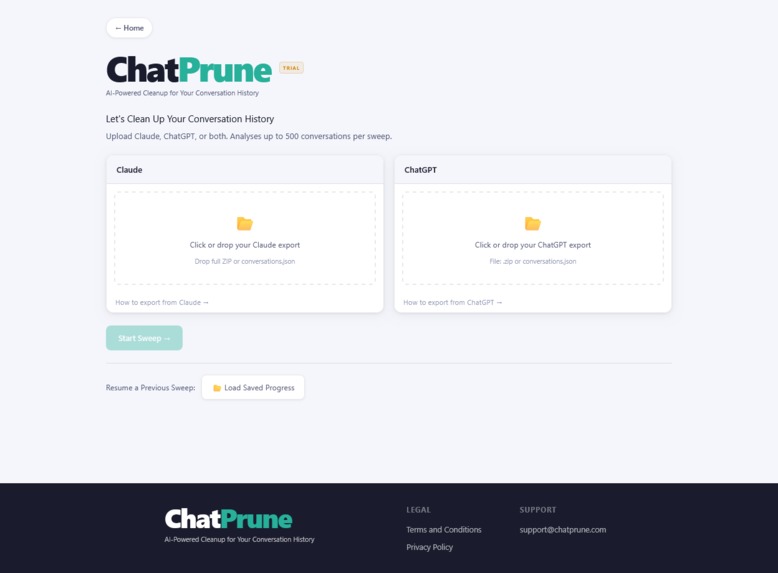 ChatPrune – screenshot 4