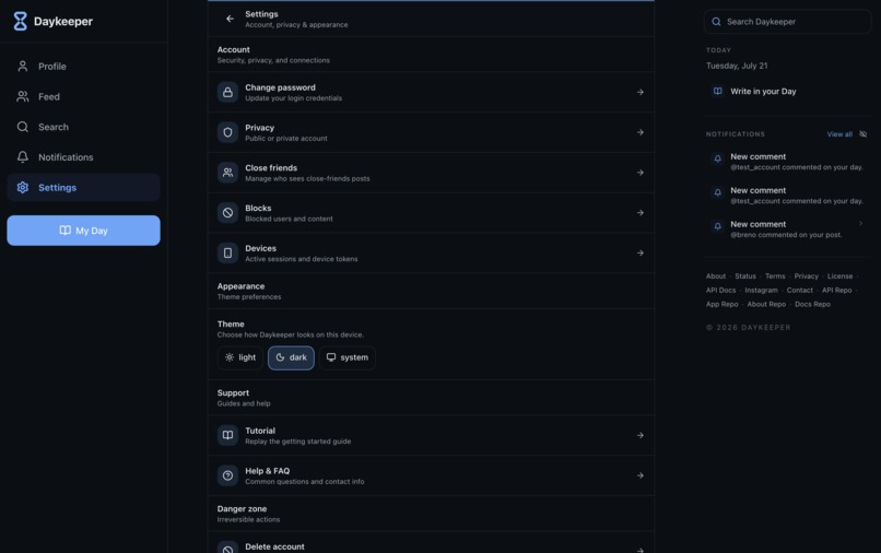 Daykeeper – screenshot 2
