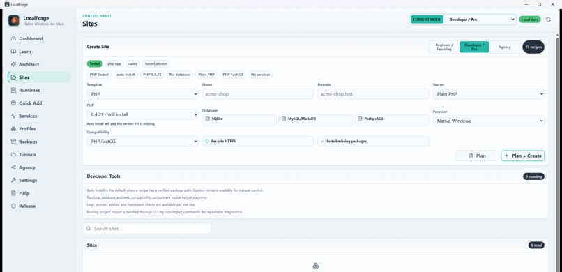 LocalForge Architect – screenshot 1