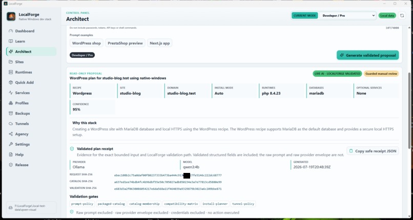 LocalForge Architect – screenshot 4