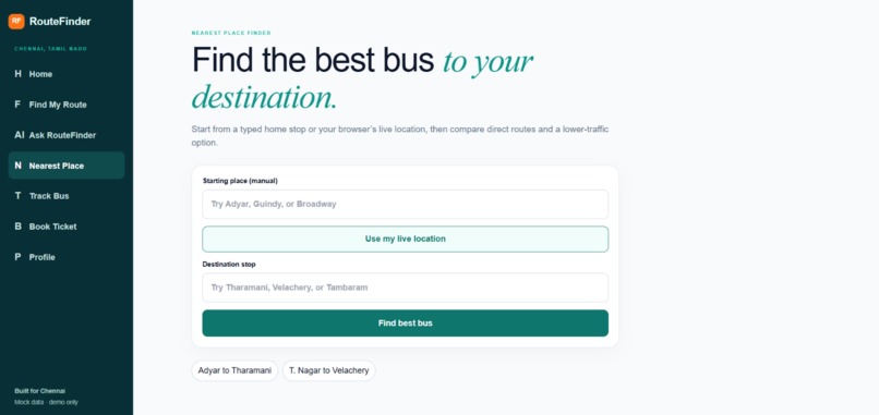 RouteFinder – screenshot 5