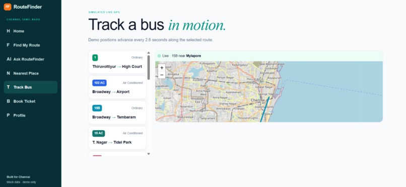 RouteFinder – screenshot 4