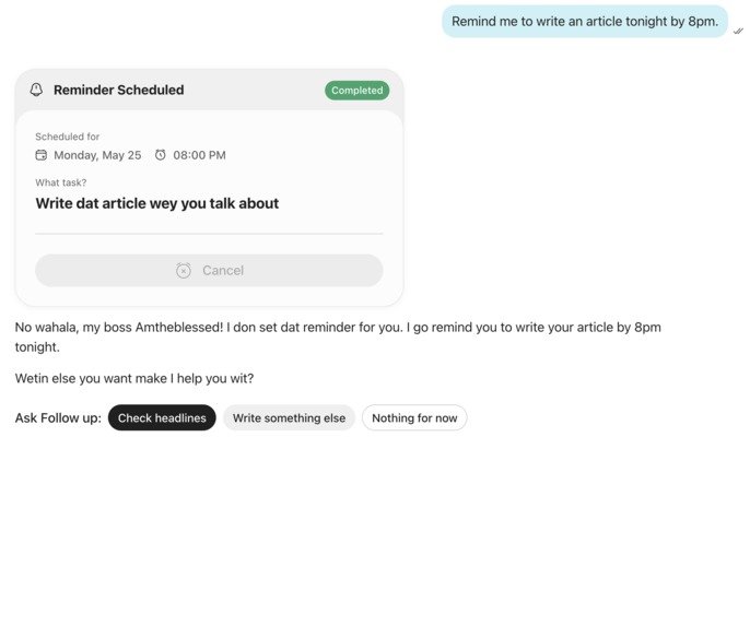 AFriB – screenshot 1