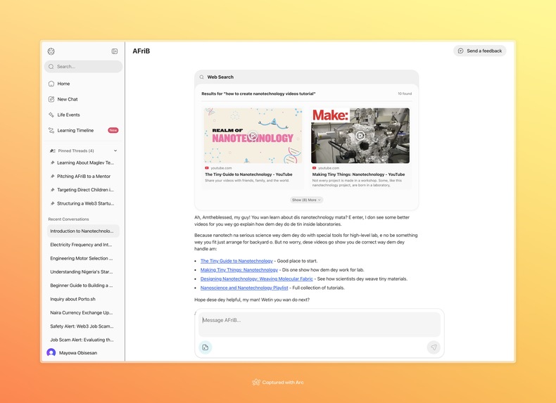 AFriB – screenshot 2