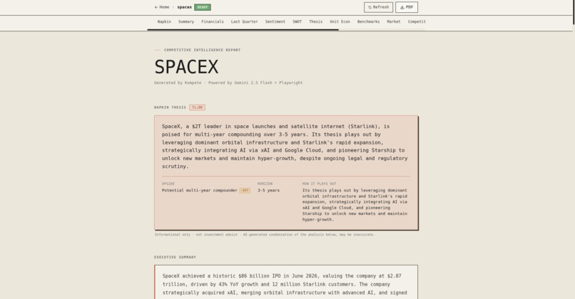 Kompete – screenshot 3