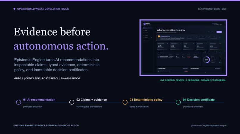 Epistemic Engine – screenshot 1