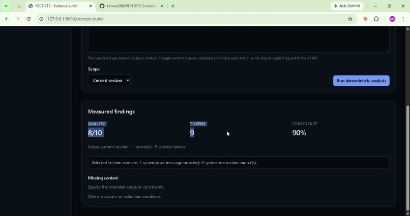 RECEIPTS – screenshot 5