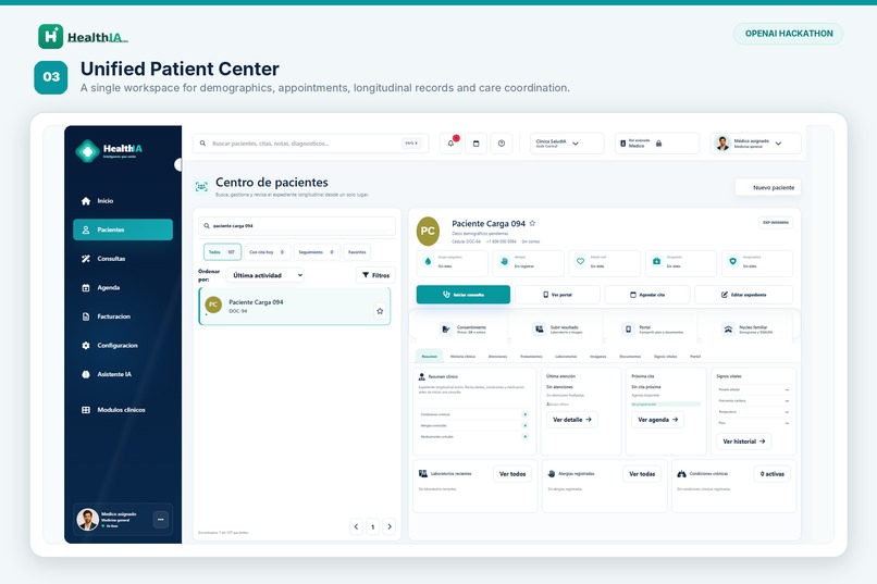 HealthIA — AI Clinical Operating System – screenshot 4