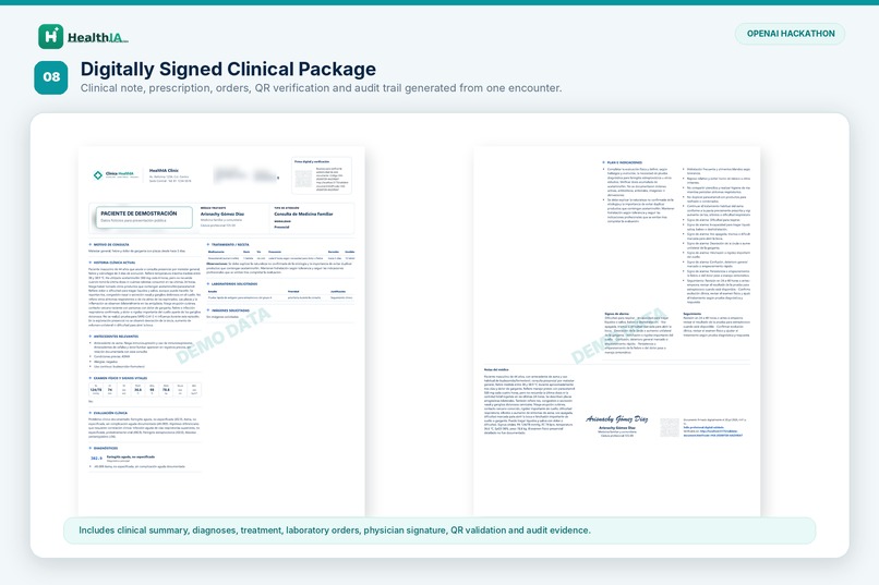 HealthIA — AI Clinical Operating System – screenshot 6