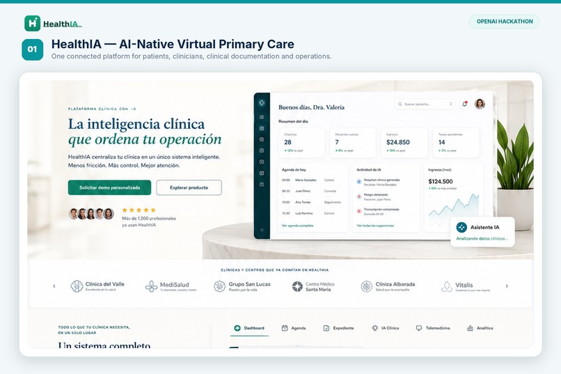 HealthIA — AI Clinical Operating System – screenshot 7