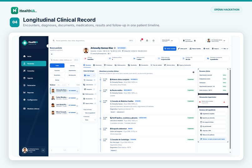 HealthIA — AI Clinical Operating System – screenshot 8