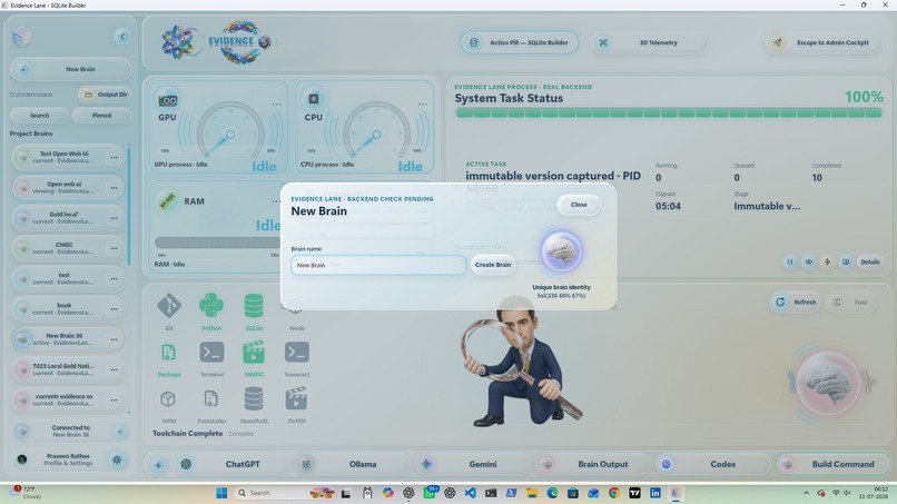 Evidence_Lane – screenshot 1