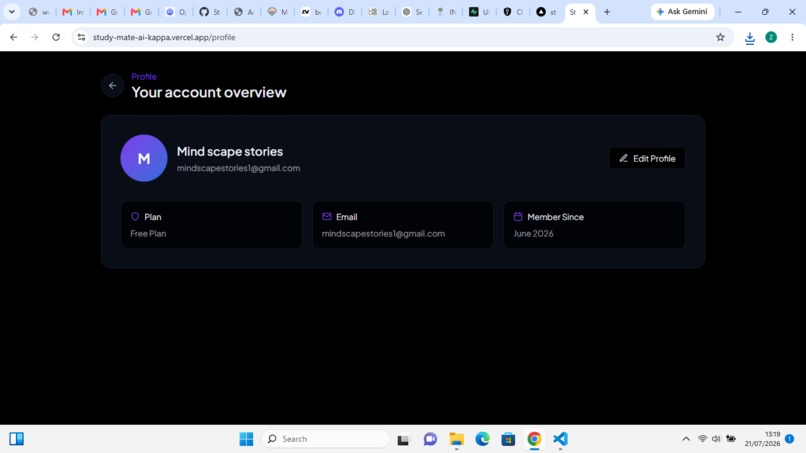 StudyMate AI – screenshot 1