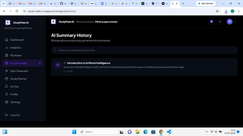 StudyMate AI – screenshot 2
