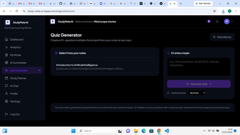 StudyMate AI – screenshot 5