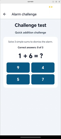 Interactive Alarm – screenshot 2