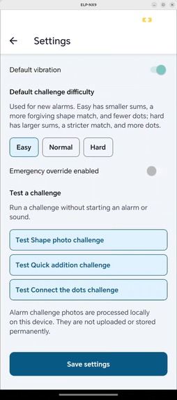 Interactive Alarm – screenshot 5
