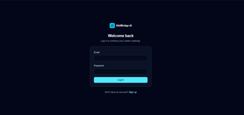 SkillBridge AI — Your Adaptive Career GPS – screenshot 2