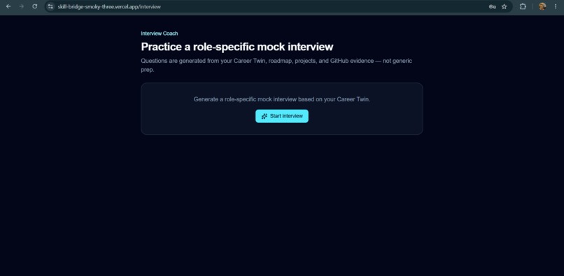 SkillBridge AI — Your Adaptive Career GPS – screenshot 7