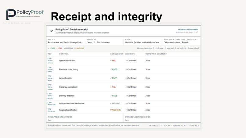 PolicyProof – screenshot 6