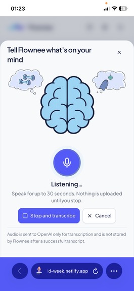 Flownee - Your Flow. What Makes Sense Next – screenshot 2