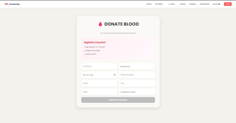 ComeUnity – screenshot 11