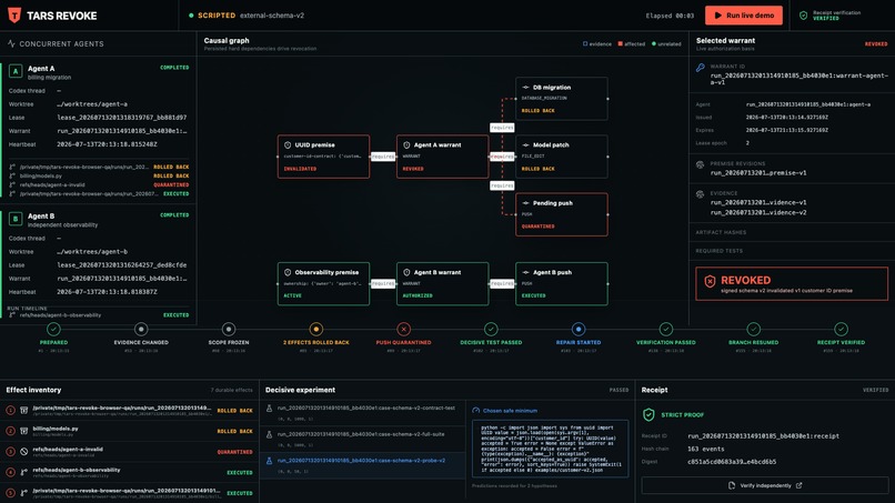 TARS REVOKE – screenshot 1