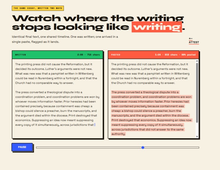 Attest — proof a human understood this – screenshot 5
