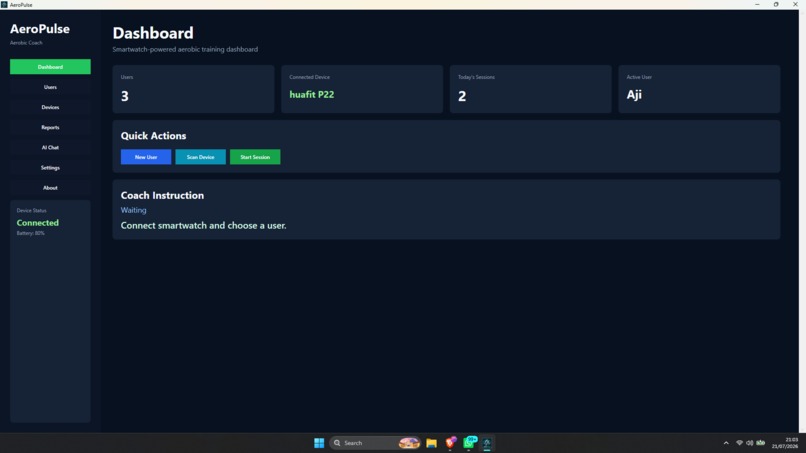 AeroPulse – screenshot 1
