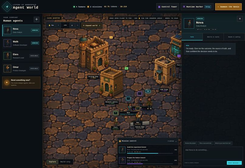Agentic world – screenshot 1