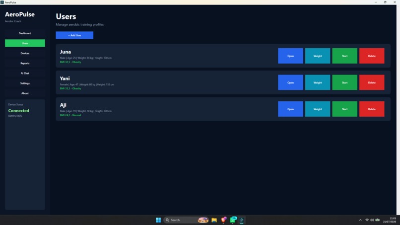 AeroPulse – screenshot 2