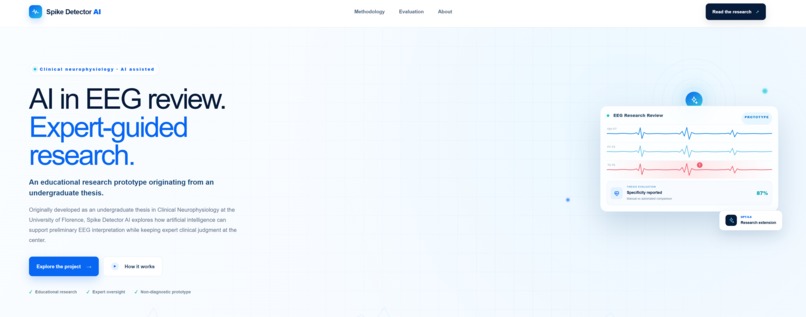 Spike Detector AI – screenshot 1