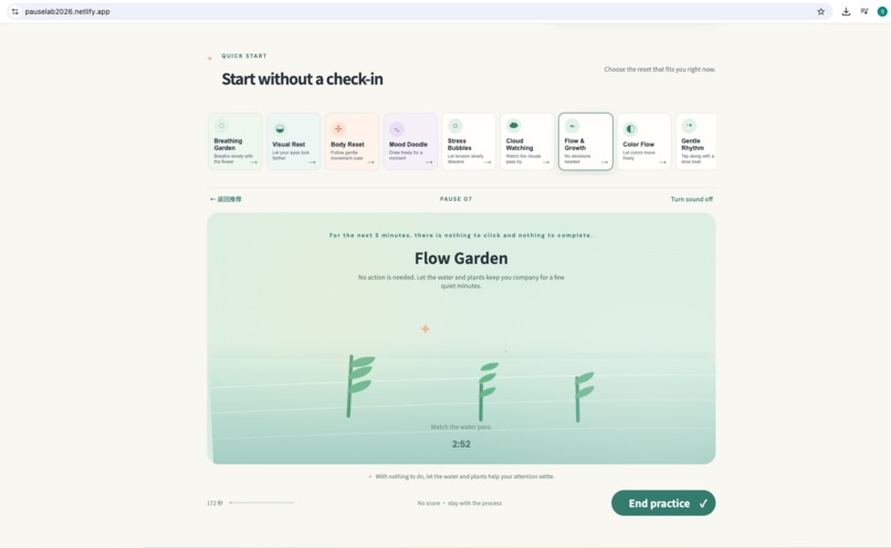 PauseLab: Instant 1–5 Min Workplace Resets – screenshot 5