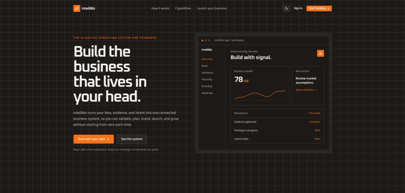 Intellibiz – screenshot 1