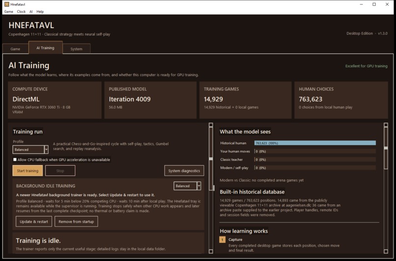 Viking Chess (Hnefatavl) AI – screenshot 2