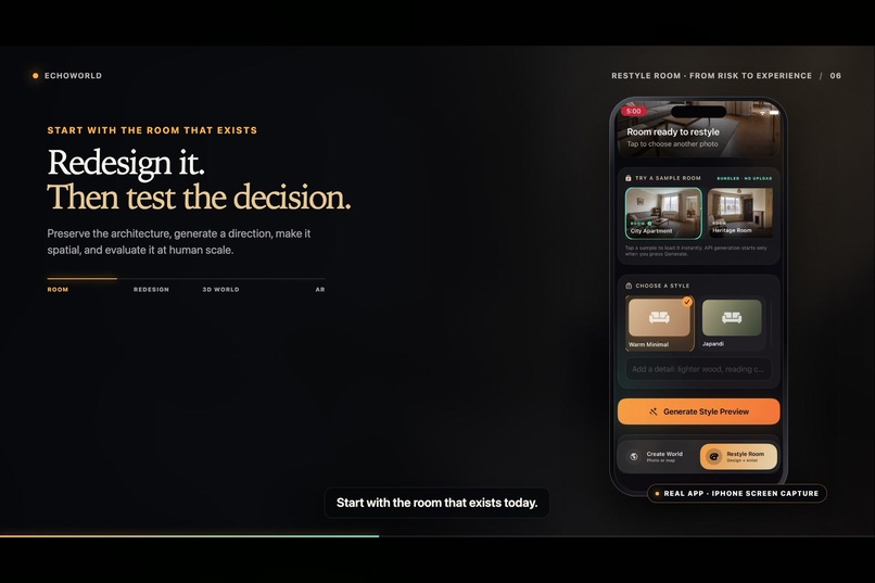EchoWorld: Turn Photos Into Spatial Worlds – screenshot 7