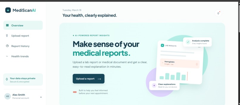 Mediscan AI – screenshot 1
